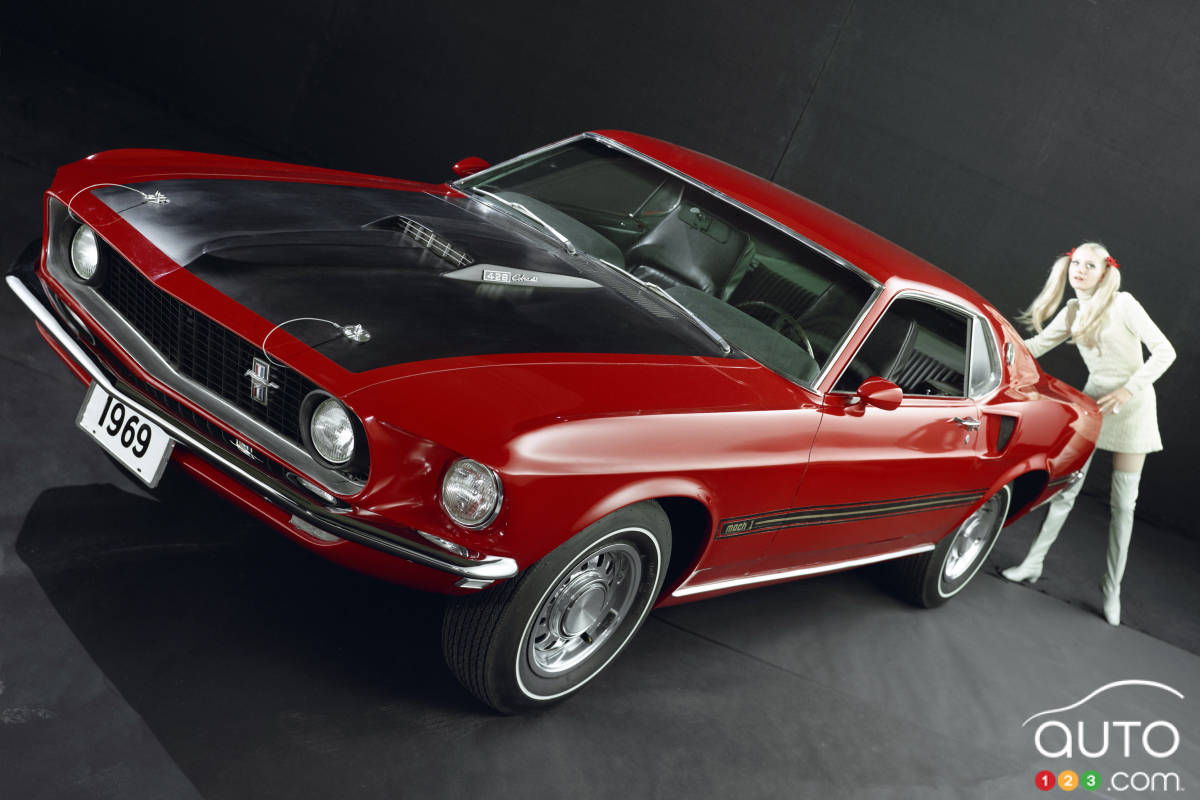 Ford Mustang Mach 1 1969, avant